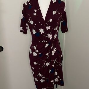 Banana Republic Floral Wrap Dress